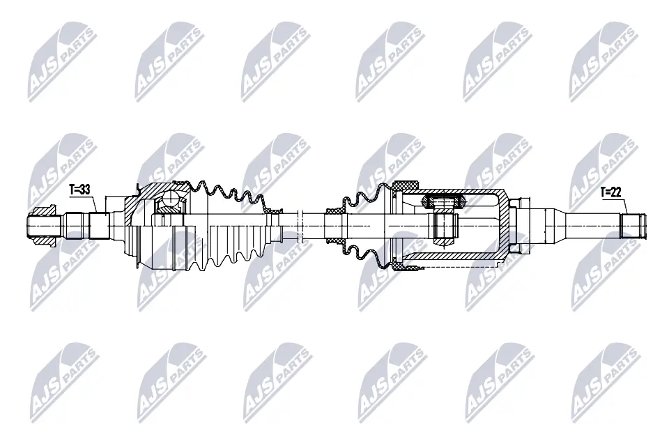 Drive Shaft NPW-DW-061