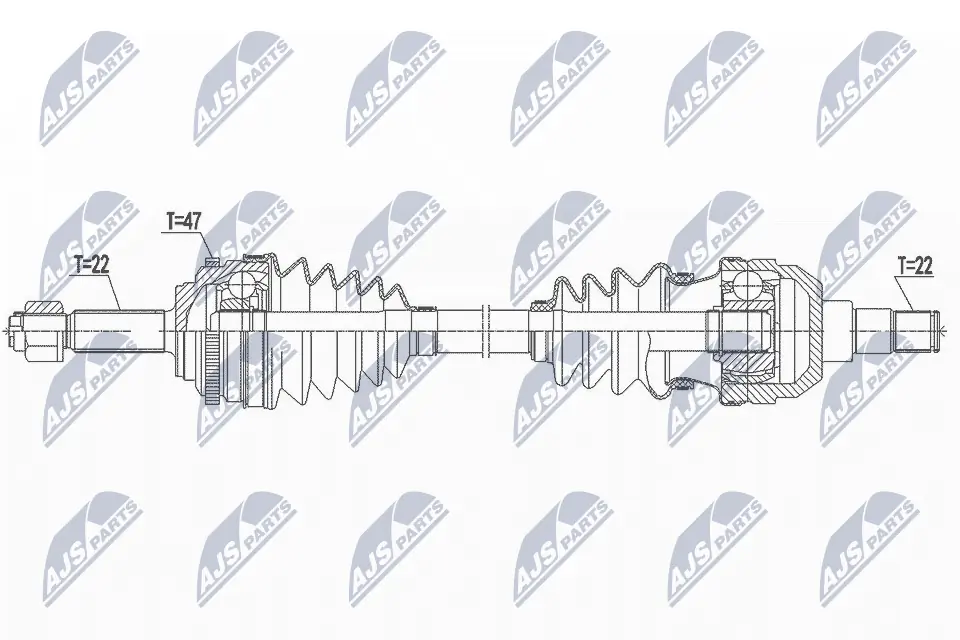 Drive Shaft NPW-DW-045