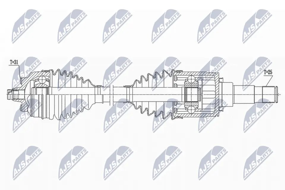 Drive Shaft NPW-BM-169