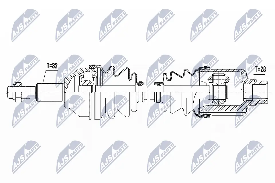 Drive Shaft NPW-CH-036