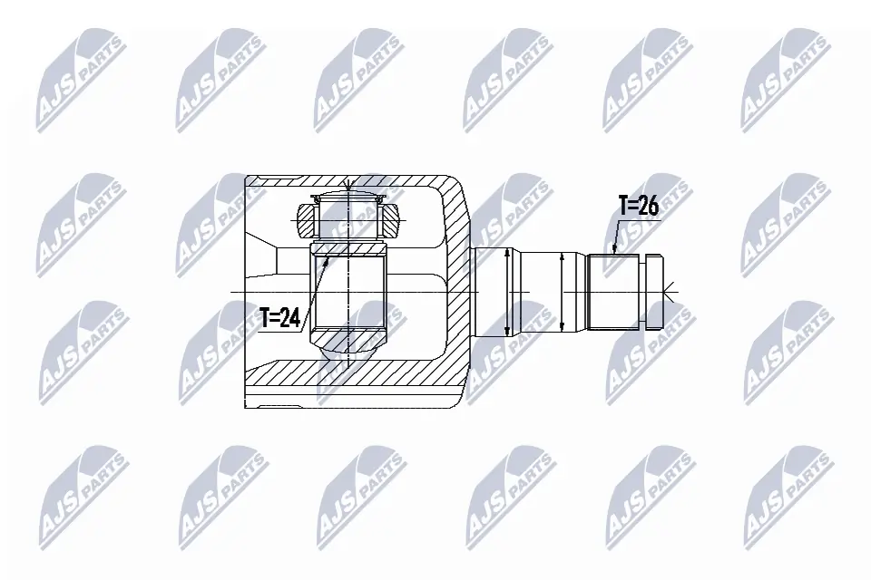 Joint Kit, drive shaft NPW-VV-087