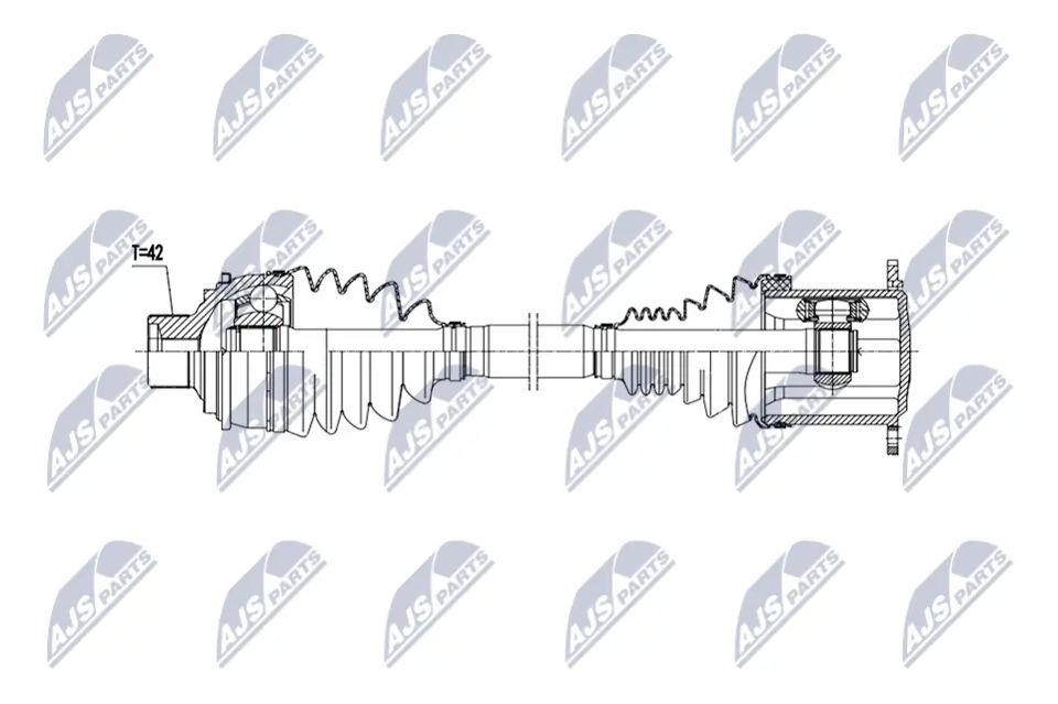 Drive Shaft NPW-AU-073