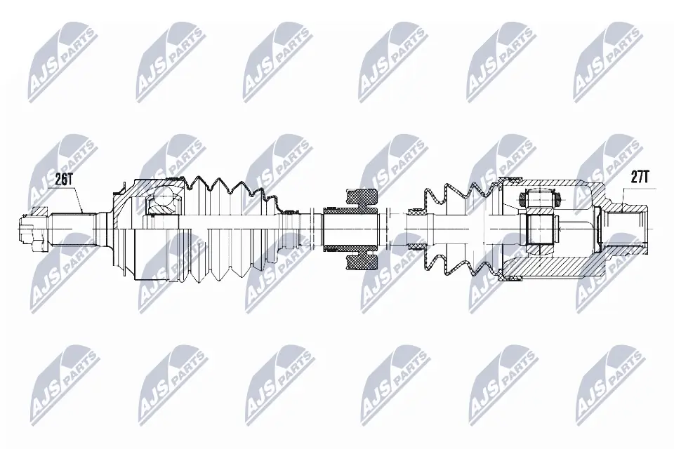 Drive Shaft NPW-HD-047