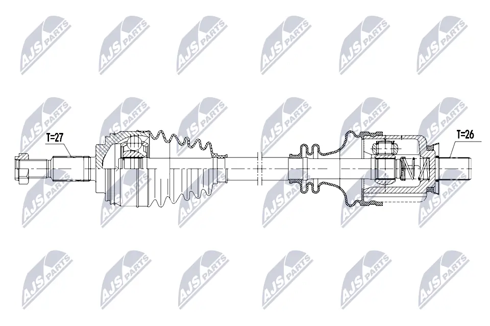 Drive Shaft NPW-RE-208