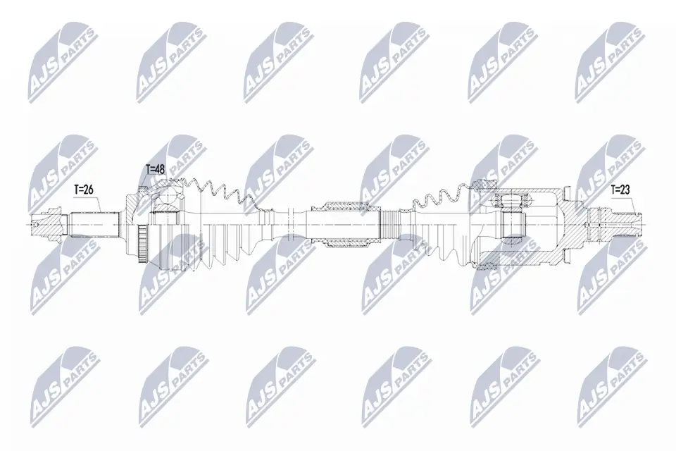 Drive Shaft NPW-TY-194