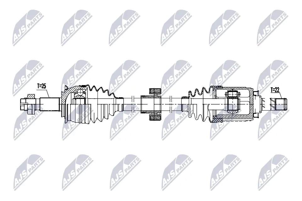 Drive Shaft NPW-DW-059