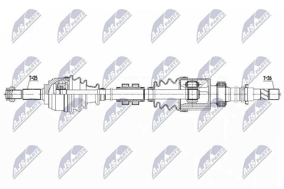 Drive Shaft NPW-NS-102