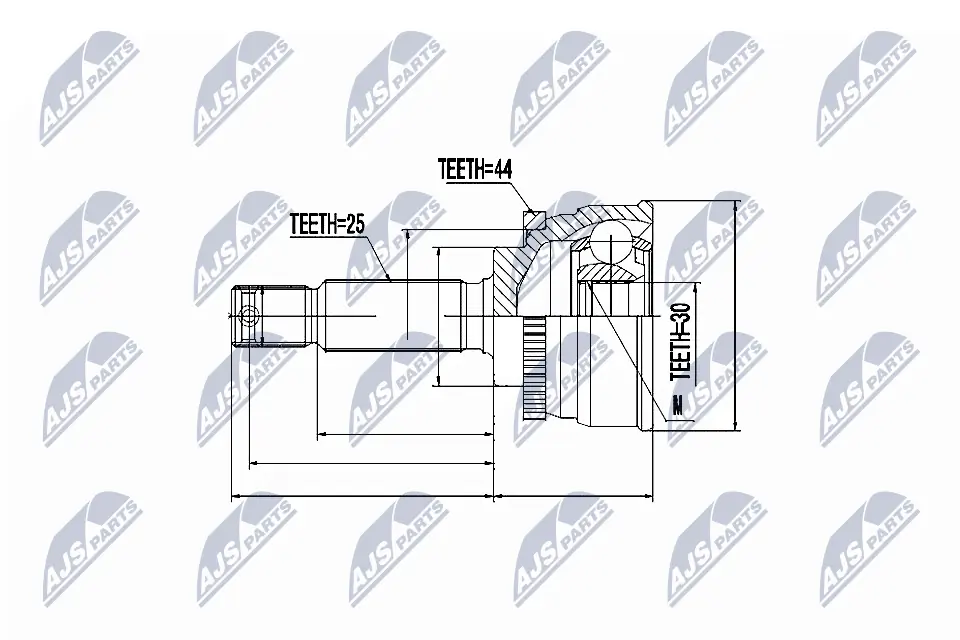Joint Kit, drive shaft NPZ-HY-532