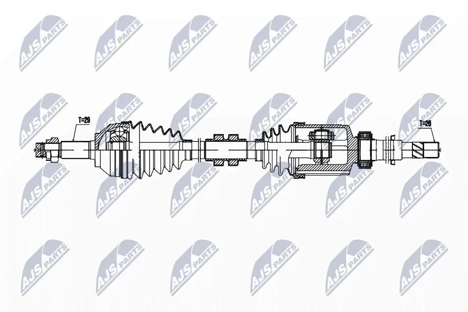 Drive Shaft NPW-NS-167