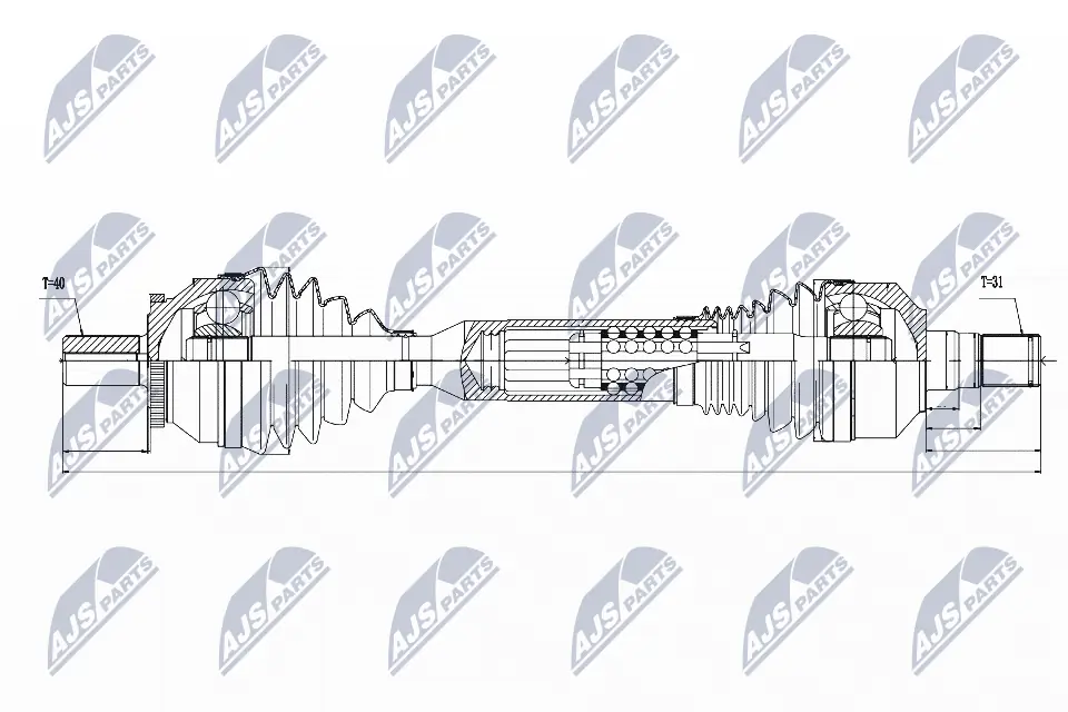 Drive Shaft NPW-VV-061