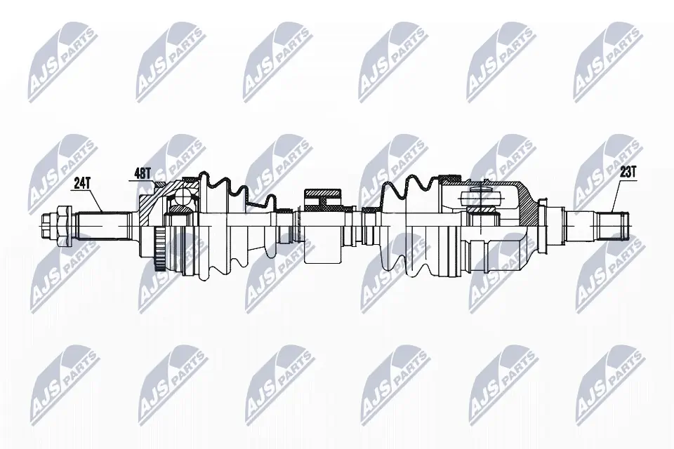 Drive Shaft NPW-TY-179