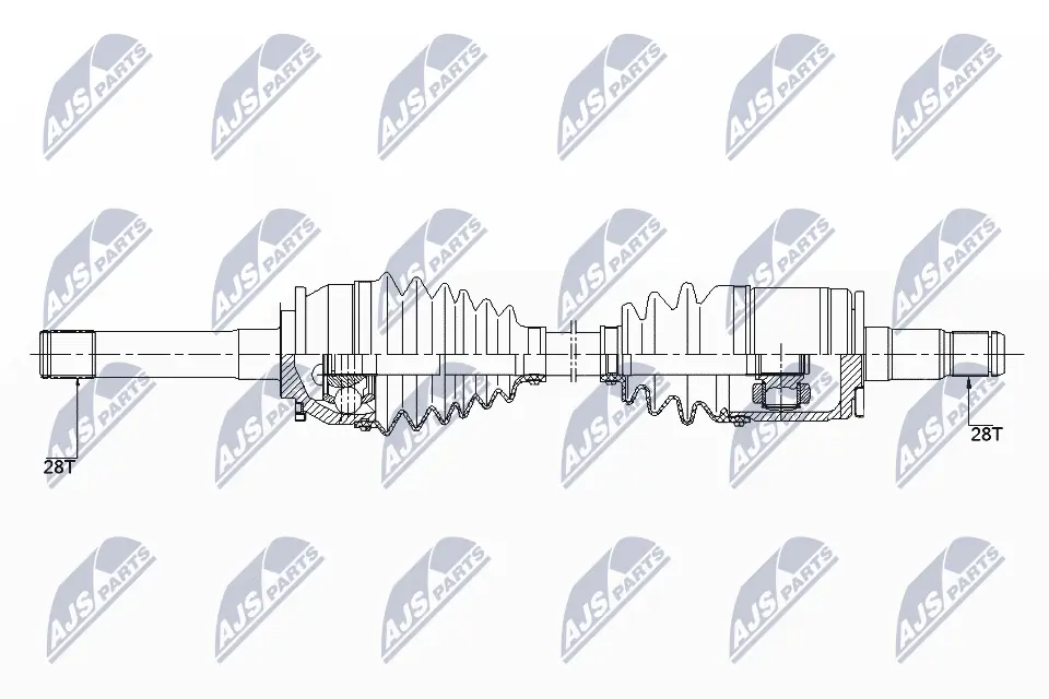 Drive Shaft NPW-MS-059