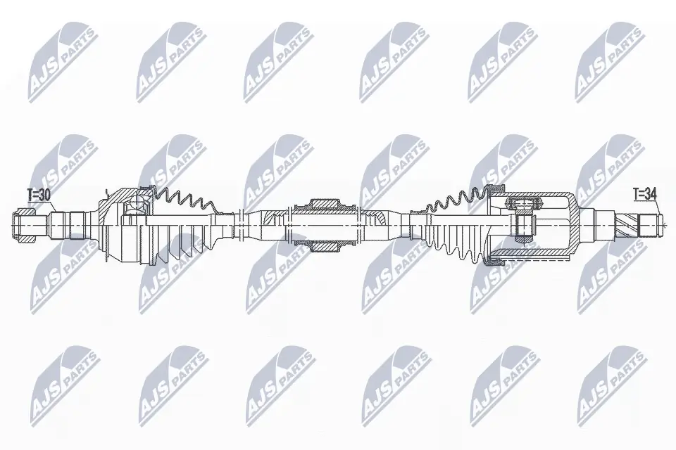 Drive Shaft NPW-DW-035