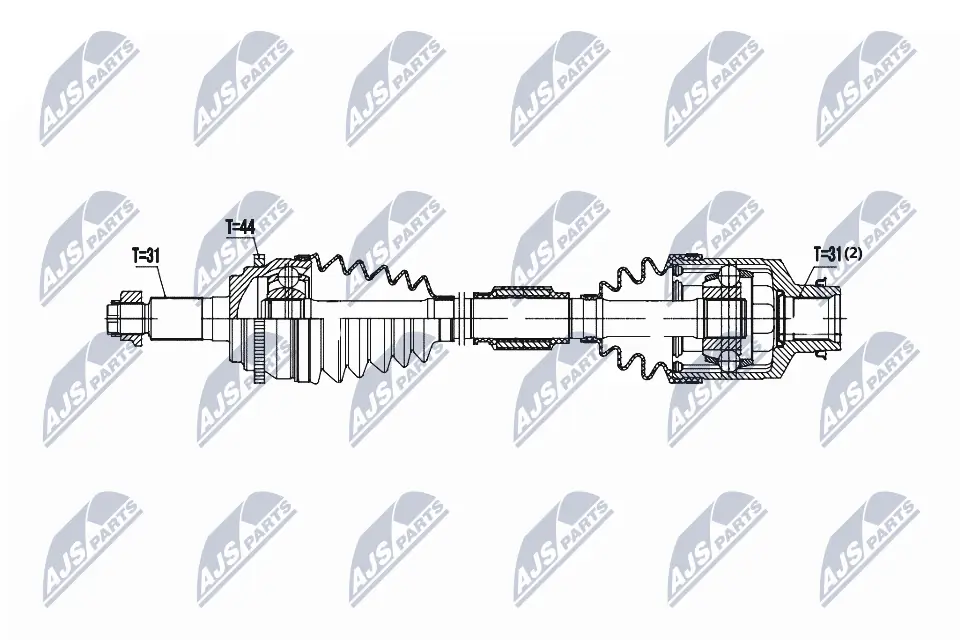Drive Shaft NPW-MZ-086