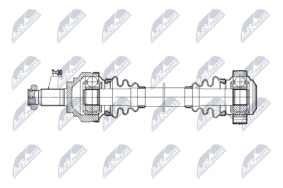 Drive Shaft NPW-BM-202