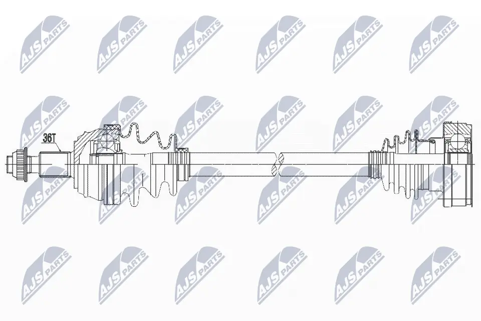 Drive Shaft NPW-VW-097