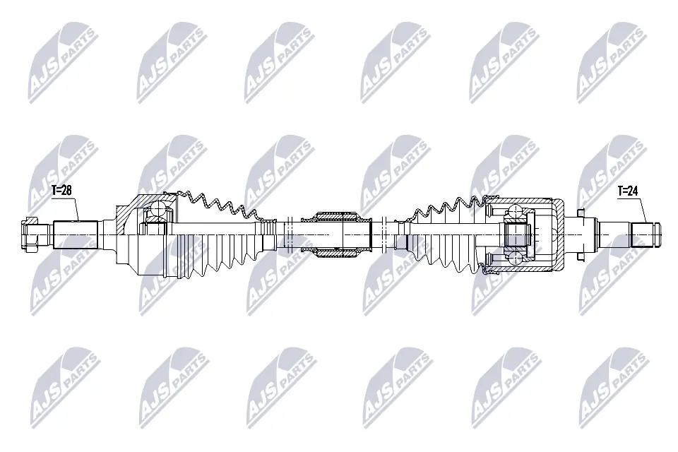Drive Shaft NPW-MZ-096