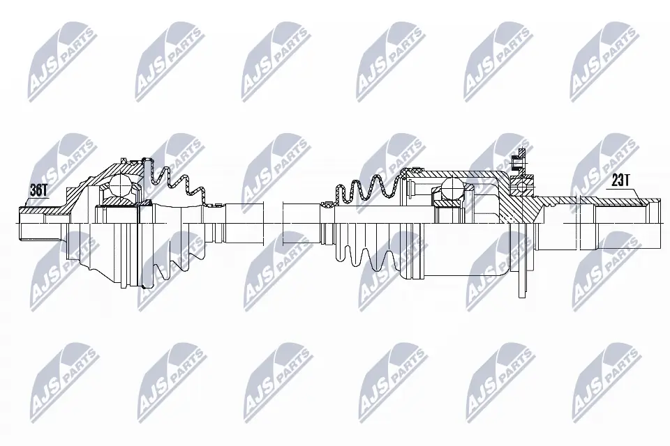 Drive Shaft NPW-VW-135