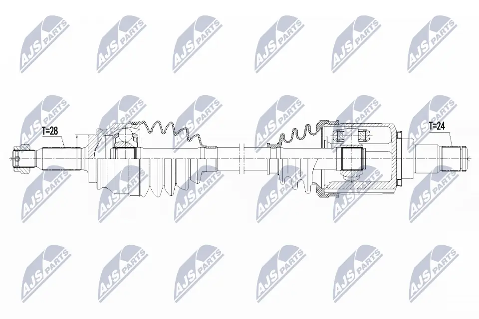 Drive Shaft NPW-CT-125