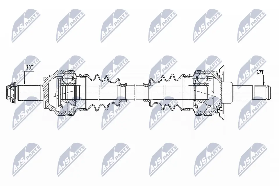 Drive Shaft NPW-BM-153