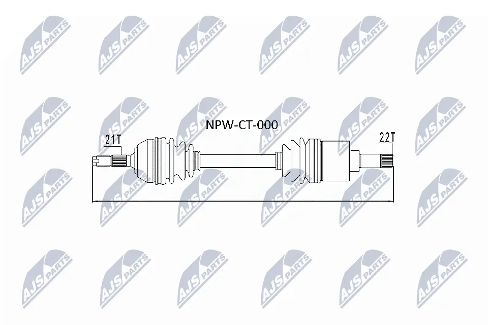 Drive Shaft NPW-CT-000