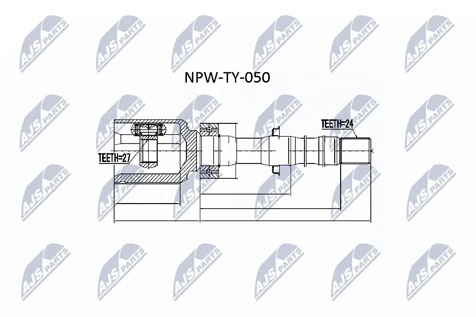 Joint Kit, drive shaft NPW-TY-050