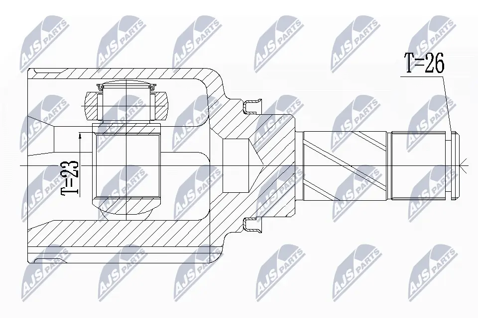 Joint Kit, drive shaft NPW-RE-121
