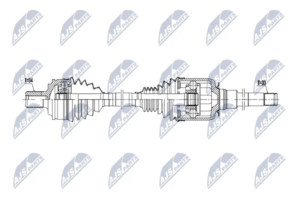 Drive Shaft NPW-ME-213