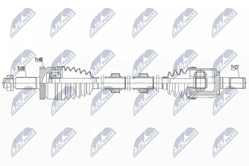 Drive Shaft NPW-KA-390