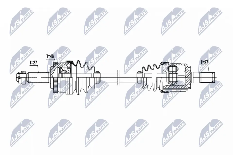 Drive Shaft NPW-HY-635