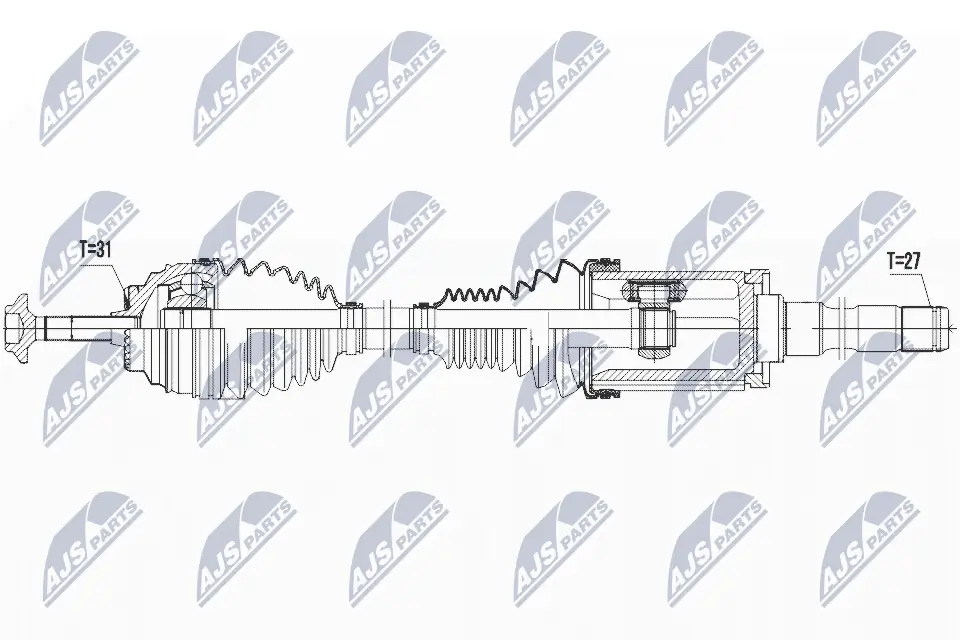 Drive Shaft NPW-BM-027