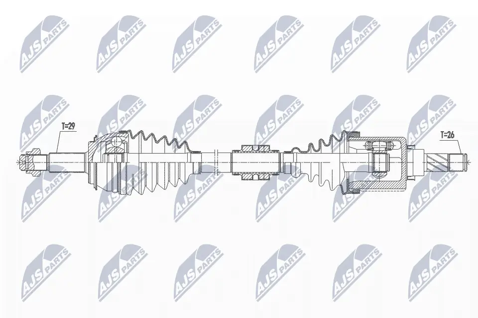 Drive Shaft NPW-NS-072