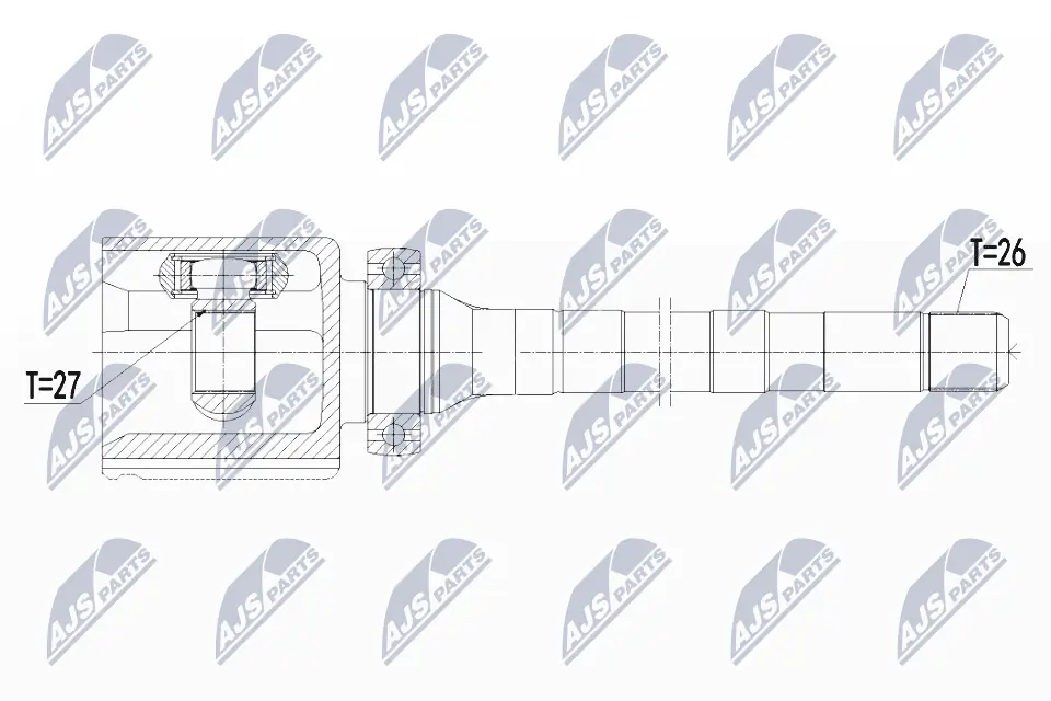 Joint Kit, drive shaft NPW-FR-108