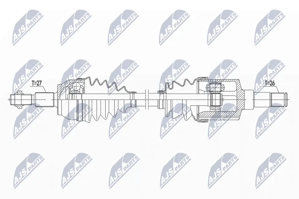 Drive Shaft NPW-FR-147