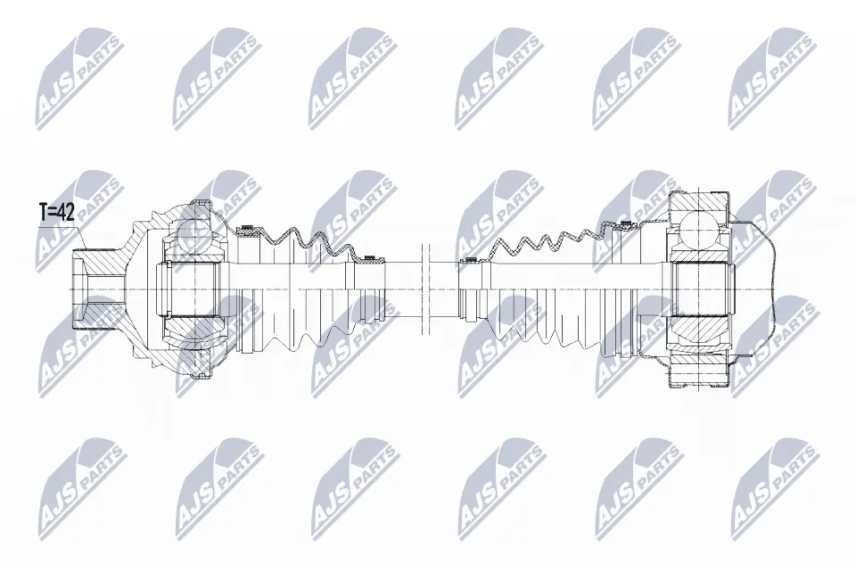 Drive Shaft NPW-VW-079