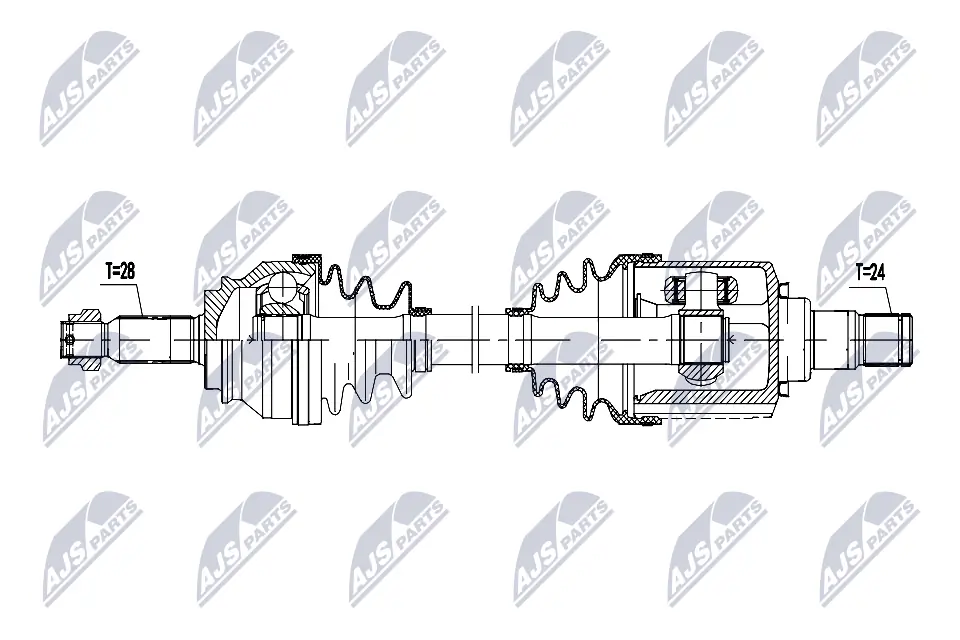 Drive Shaft NPW-MS-084