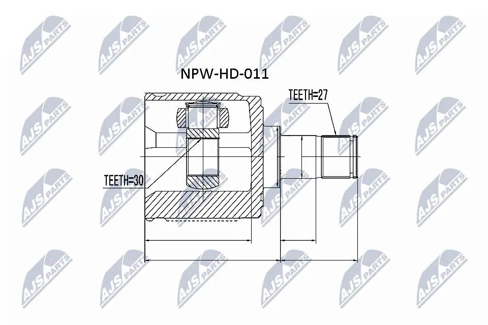 Joint Kit, drive shaft NPW-HD-011