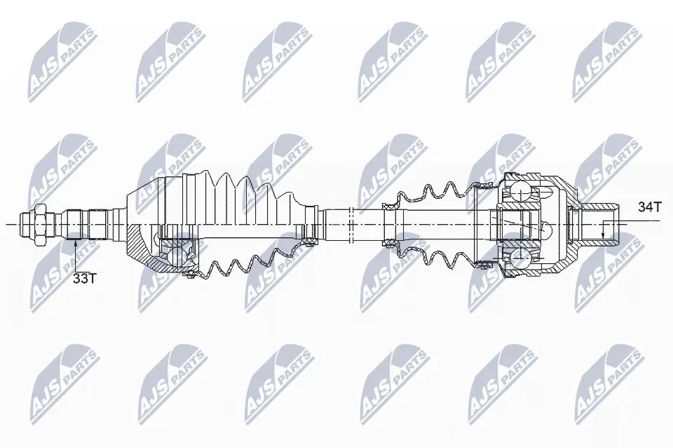 Drive Shaft NPW-PL-089