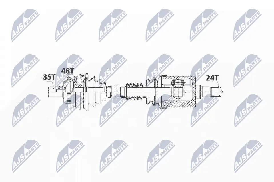 Drive Shaft NPW-ME-023
