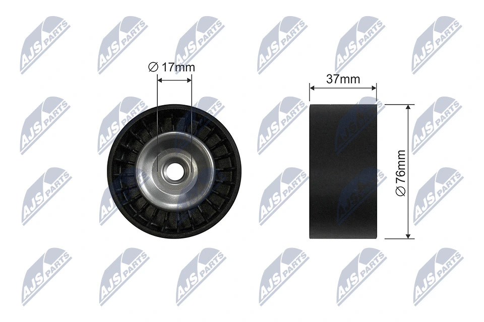 Tensioner Pulley, V-ribbed belt RNK-HD-024