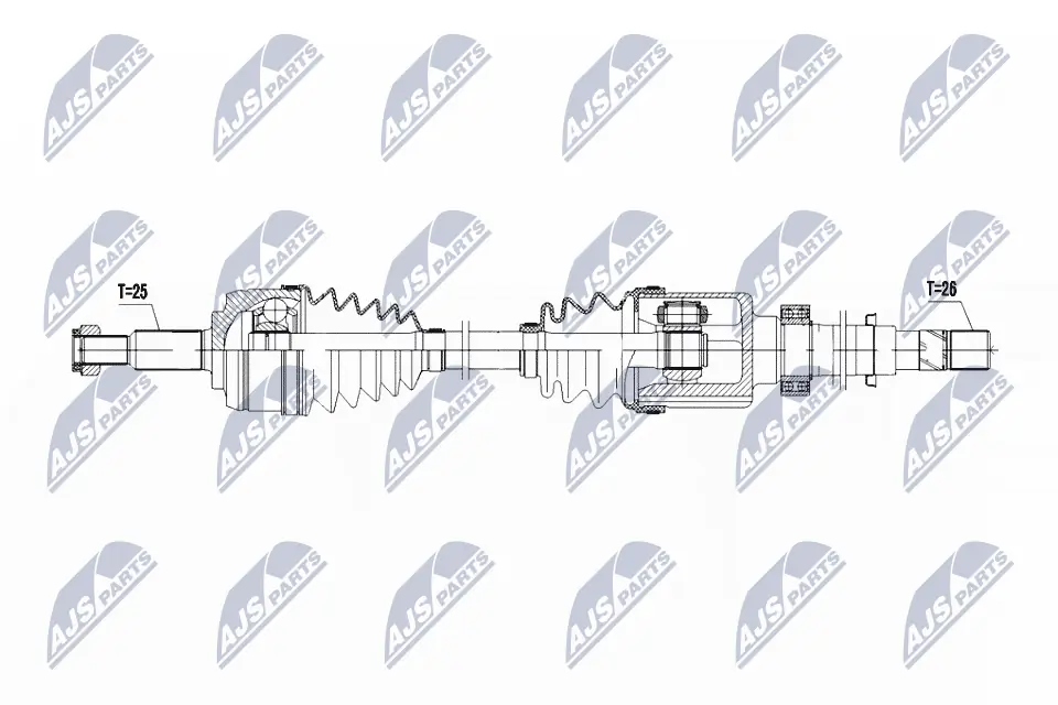 Drive Shaft NPW-RE-187
