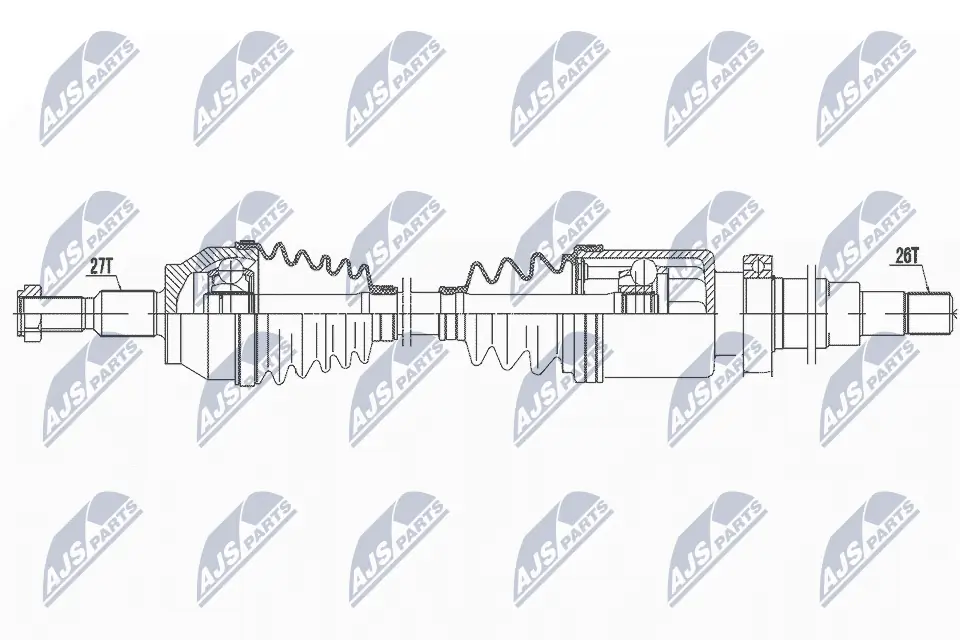 Drive Shaft NPW-FR-046