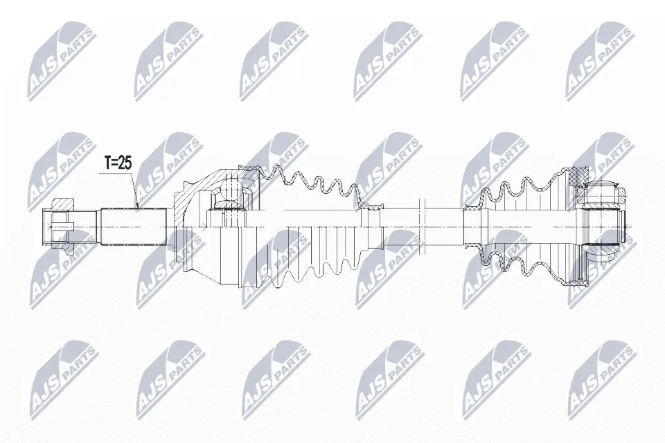 Drive Shaft NPW-FT-023