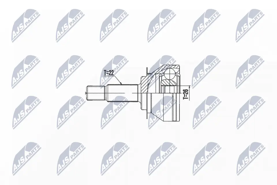 Joint Kit, drive shaft NPZ-VW-046