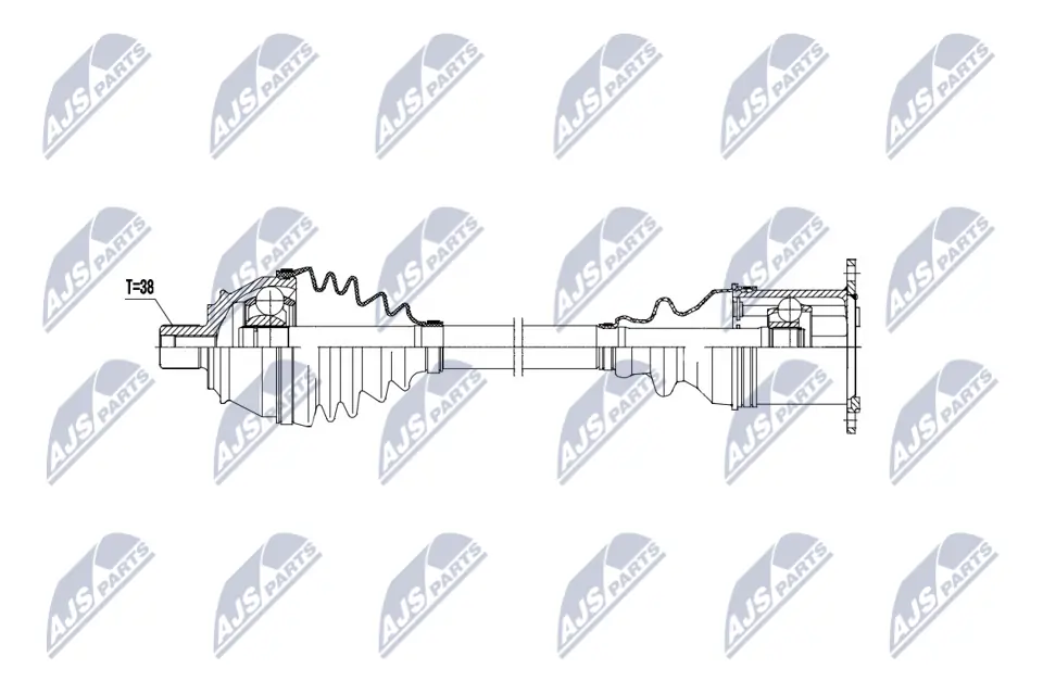 Drive Shaft NPW-AU-057
