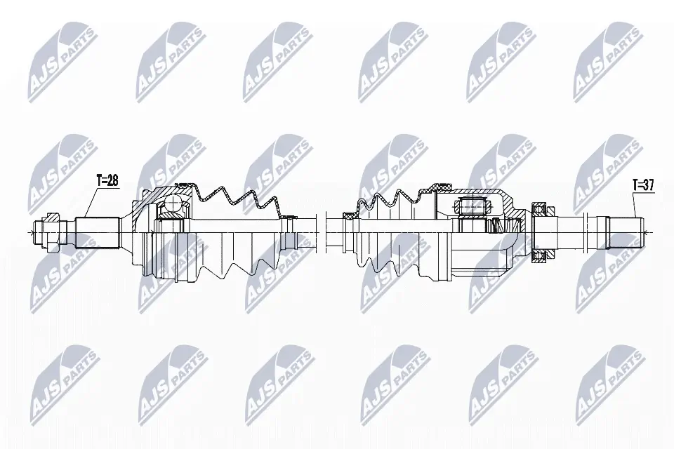 Drive Shaft NPW-PE-037