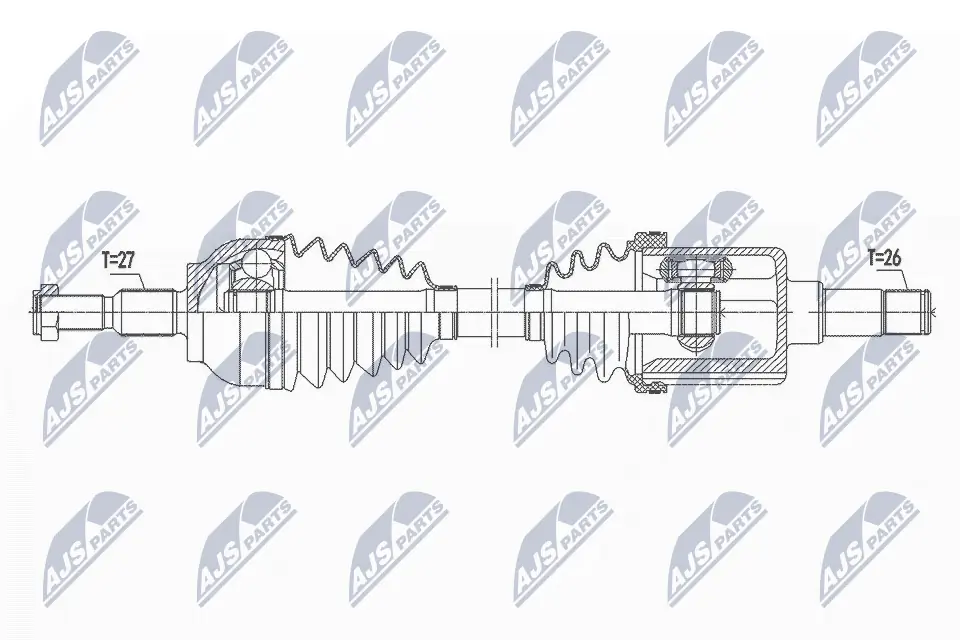 Drive Shaft NPW-FR-101