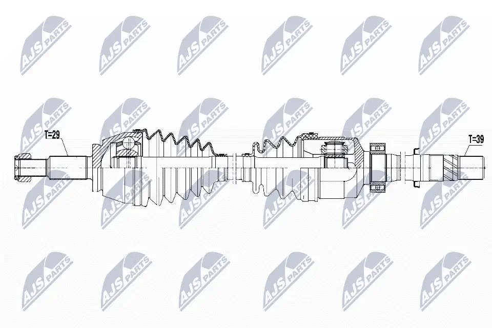 Drive Shaft NPW-RE-075