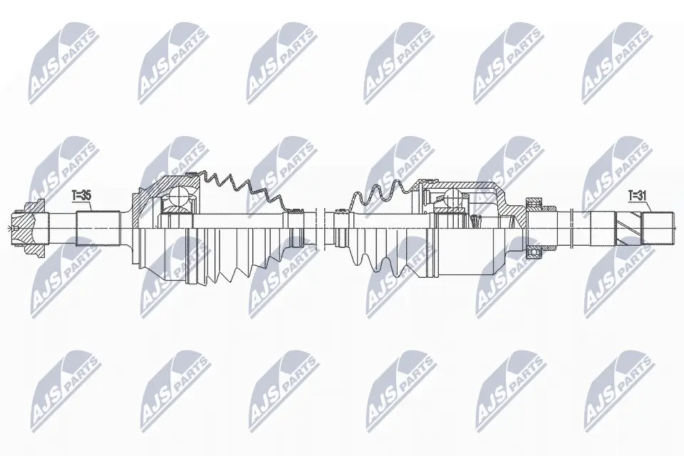 Drive Shaft NPW-FT-063
