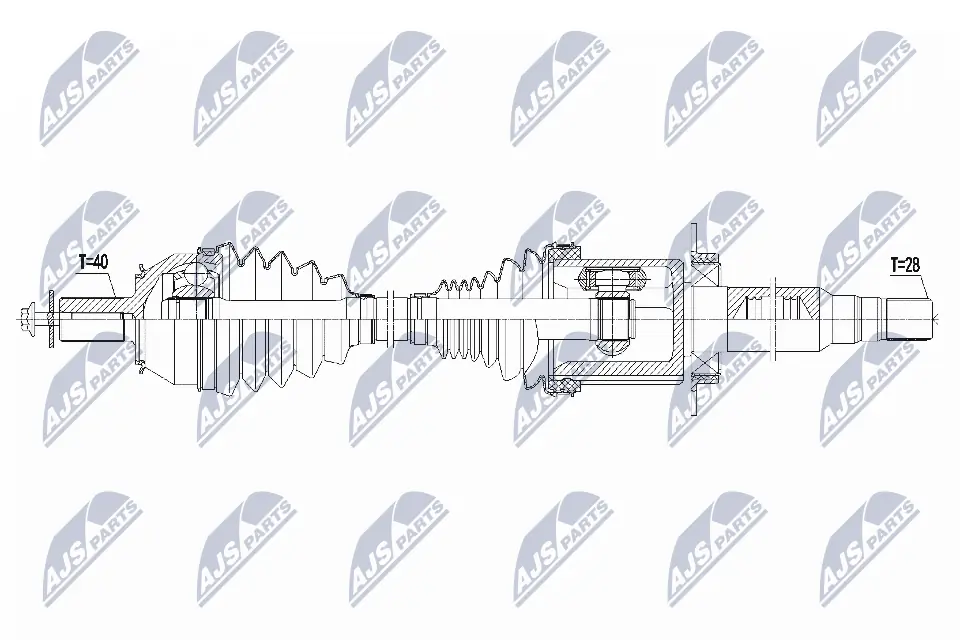 Drive Shaft NPW-VV-137